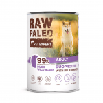 RAW PALEO Duoprotein Duck & Boar Adult - m&auml;rg koeratoit - 400g