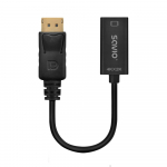 Savio DisplayPort (M) v1.2 - HDMI A (F) v1.4 adapter, 4K, AK-62
