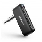 Ugreen CM276 Bluetooth 5.0 audiovastuv&otilde;tja AUX-pesa adapter must