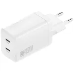 Charger PDPlug 45W 2xUSB-C white