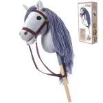 Horse on a stick HOPPIHORSE Hobby Horse A3 gray