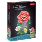 Puzzle 3D Flower bouquet - Camellias