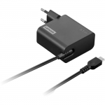 Lenovo 65W USB-C plug charger EU (black, PD 3.0)