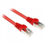 Sharkoon kabel sieciowy RJ45 CAT.6 SFTP - red - 1.5m