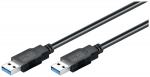 goobay kabel USB 3.0 A - USB 3.0 A - czarny - 3m