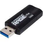 Patriot Supersonic Rage Lite 128 GB, USB stick (black/blue, USB-A 3.2 Gen 1)
