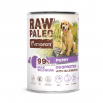 RAW PALEO Duoprotein Duck & Boar Puppy - m&auml;rg koeratoit - 400g