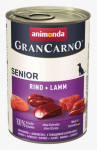 ANIMONDA GranCarno Senior veise- ja lambalihaga m&auml;rg koeratoit - 400g