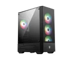 MSI MAG Forge 112R Midi Tower must, l&auml;bipaistev