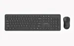 Gembird KBS-WPS-01 Slim Pro Business wireless desktop set, black, US layout