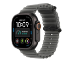 Smartwatch Watch Ultra 4 GPS + Cellular 49mm Black Titanium Case with Translucent Black Ocean Band