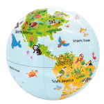 Ball Caly Globe 30 cm - Small animals of nature