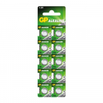 Alkaline batteries MINI GP A76/G13/AG13/L1154/LR44/157/V13GA/RW82 blister pack - 10 pcs.