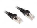 Sharkoon Kabel sieciowy RJ45 Cat.6 SFTP - czarny - 1.5