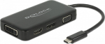 DeLOCK C St > VGA/HDMI/DVI DP blue - black