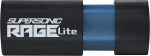 Patriot Supersonic Rage Lite 256 GB, USB stick (black/blue, USB-A 3.2 Gen 1)