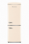 Ravanson LKK-315RM Retro Fridge 597 mm x 707 mm x 1943 mm | 315 l | Total No Frost | Energy Class E | Cream