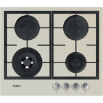 Whirlpool AKTL 629/S Silver Built-in Gas 4 zone(s)