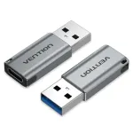 Vention USB 3.0 isas-USB-C emasadapter hall alumiiniumsulamist t&uuml;&uuml;pi