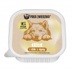 PAKA ZWIERZAKA Rabbit and boar with pumpkin - wet dog food - 150g