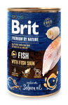 BRIT Premium by nature Fish with fish skin - wet dog food - 400g