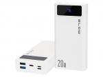 Akupank 20000mAh QC+PD 20W + v&auml;lk PB20E