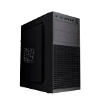 Gembird Mini-tower arvutikorpus Fornax K300, Micro-ATX, 2x USB 3.0 + 2x USB 2.0, must