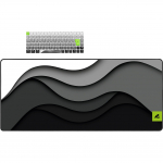 Sharkoon SKILLER SGK50 S3 Design Bundle D5 (gray/neon green) - DE Layout