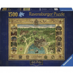 Ravensburger Puzzle Hogwarts Map (1500 pieces)