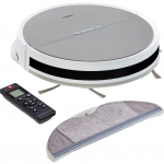 Medion MD18035 E35 SW (white/gray, robot vacuum cleaner with wiping function)
