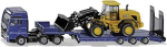 SIKU SUPER MAN truck w. JCB wheel loader u. Ti - 1790