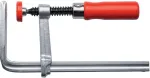BESSEY all-steel table clamp GTR12 (silver/red, 120/60, for guide rails)