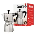 Bialetti Moka Express mokakann 0,775 L alumiinium, must