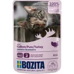 BOZITA Meat chunks in sauce with turkey &ndash; wet cat food &ndash; 85g