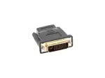 Lanberg AD-0010-BK kaabel soovahetajaga HDMI DVI-D must