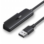 Ugreeni adaptermuundur 2,5-tollise SATA III 3.0 HDD SSD-ketta jaoks - USB 3.2 Gen 1 (USB 5 Gbps) must (70609 CM321)