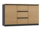 Topeshop 2D3S ANT/ART BA KPL chest of drawers