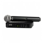 Shure BLX24E/SM58-H8E - Juhtmevaba vokaals&uuml;steem SM58 mikrofoniga