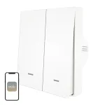 MOES ZS-B-EU2 ZigBee 2-Channel Light Switch
