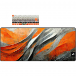 Sharkoon SKILLER SGK50 S3 Design Bundle D6 (orange/gray) - DE Layout