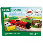 BRIO World World Red Lola Farm Train Set, Railway