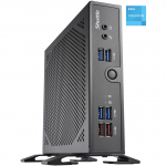 Shuttle XPC slim DS50U, Barebone (black, without operating system)