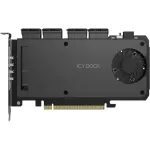 Icy Dock ExpressSlot Slide MB204MP-B, interface card black