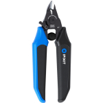 iFixit Mandible electronic side cutters (black/blue, with opening spring)
