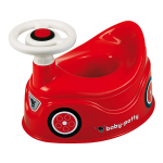 BIG Baby Potty - red