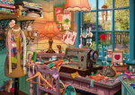 Schmidt Spiele Steve Read: Secret Puzzles - In the sewing room (1000 pieces)