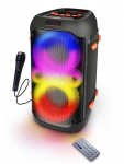 Esperanza EP156 BT FM LED RGB KARAOKE k&otilde;lar must 20W