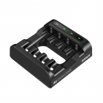 Akulaadija R03 / AAA, R6 / AA Li-ioon 1,5V / NiMH - 4 pesaga