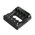 Akulaadija R03 / AAA, R6 / AA Li-ioon 1,5V / NiMH - 4 pesaga