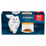 PURINA Gourmet Perle Mini fileed kastmes - m&auml;rg kassitoit - 60x85g